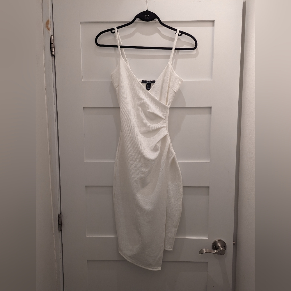 Streetwear Society White Midi Dress